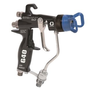 G40 Air-Assist Gun for high viscosity materials above 1500 psi 24C855