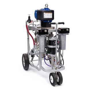 XP35 Hazardous Location Spray Package, Cart, 2.5:1 Mix Ratio, Solvent Pump, Heaters, XTR Gun, 240V 281253