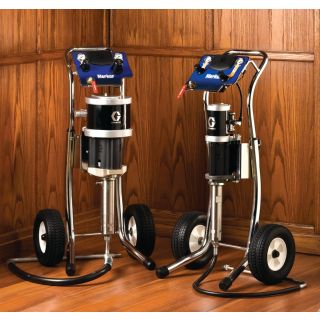 10:1 Merkur Pump, 1.2 gpm (4.5 lpm) fluid flow, Cart Mt, Pump Air Controls, Air Hose, Suction Hose G10C05