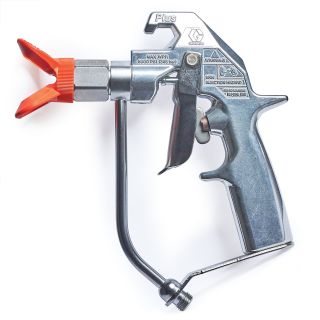 Silver Plus Airless Spray Gun, 2 Finger Trigger, Fine Finish Flat Tip 235462