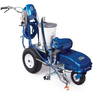 LineLazer ES 1000 Electric Battery-Powered Airless Line Striper, 1 Manual Gun, 1 Battery 25M226
