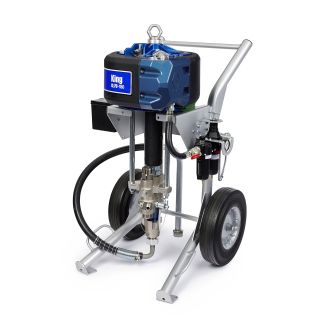 90:1 Ratio Airless King Sprayer with Standard Filter, Heavy Duty Cart, Air Controls, Siphon Kit K90FH0