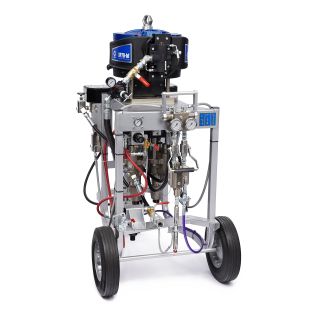 XP70-hf Hazardous Location Spray Package, Cart, 2.5:1 Mix Ratio, Solvent Pump, Heaters 572253
