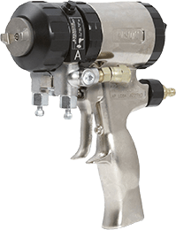 Spray coating guns